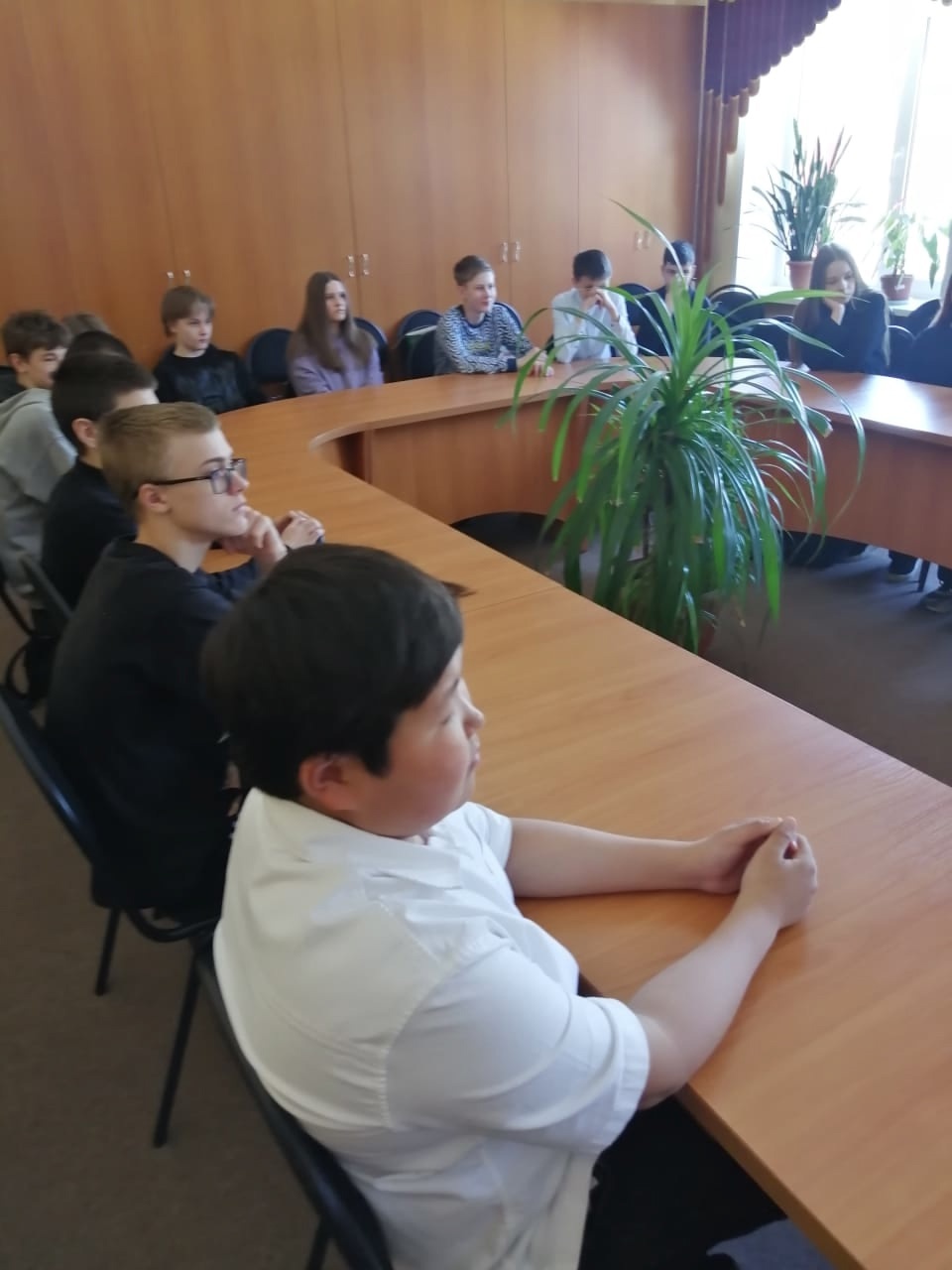 Урок ОБЗР прошёл в школе.